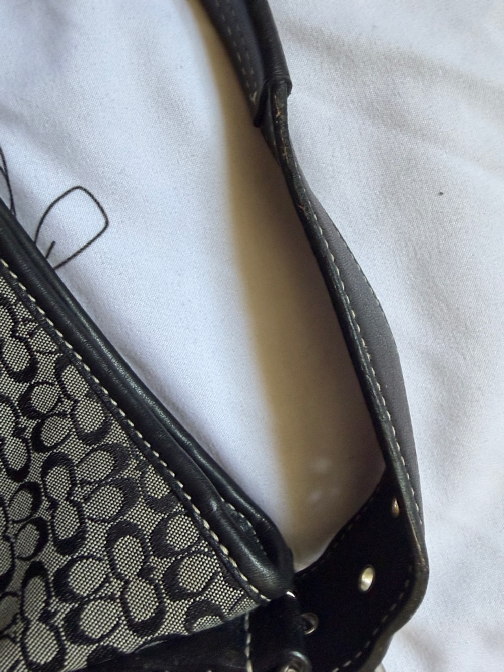 🖤Y2K Vintage Mini Coach Soho Hobo Bag with Dust Bag - Picture 8 of 9